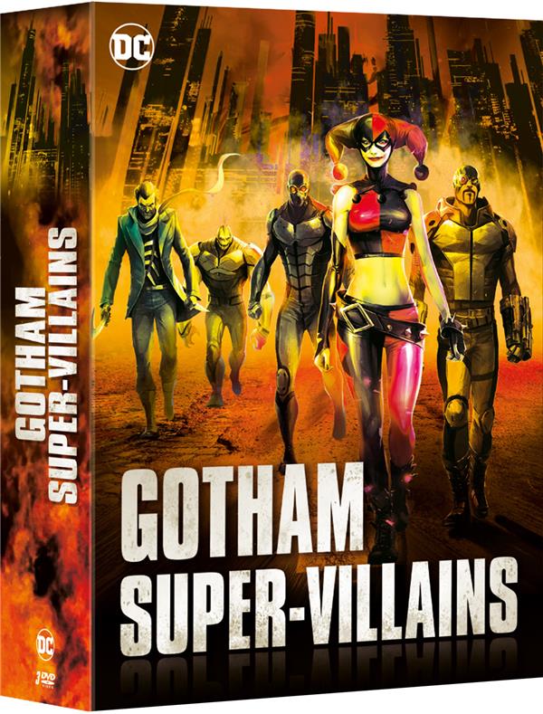 DC Gotham Super-Villains - Coffret : Deathstroke : Knights and Dragons + Batman : Silence + Batman et Harley Quinn + Batman : The Killing Joke + Suicide Squad : Le Prix de l'Enfer + Batman : Assaut sur Arkham