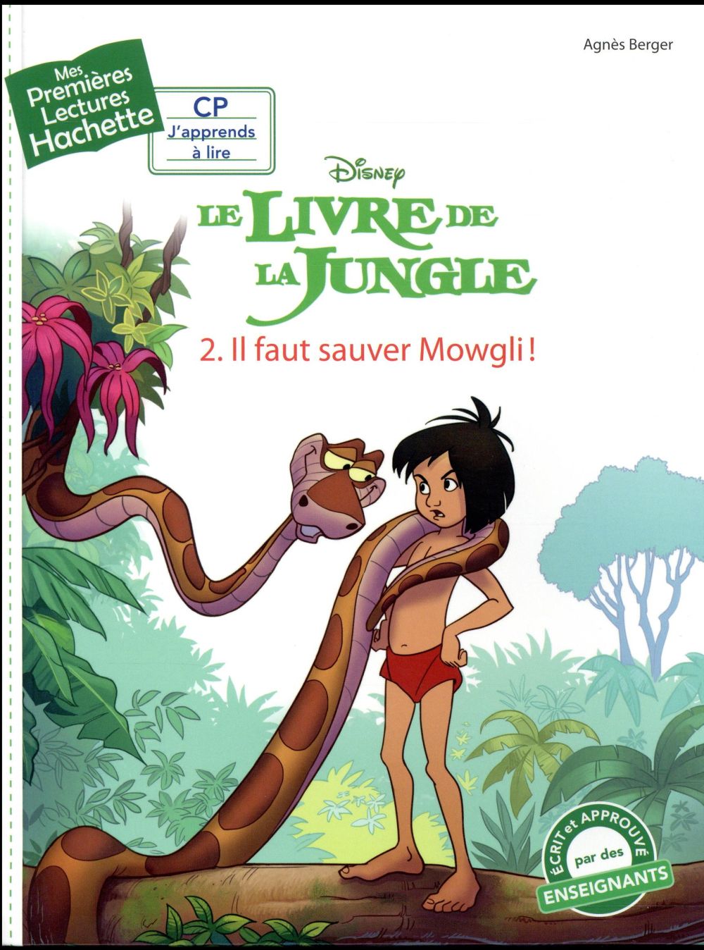 Mes premières lectures - CP j'apprends à lire : le livre de la Jungle Tome 2 : il faut sauver Mowgli !