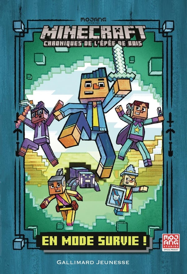 Minecraft - chroniques de l'épée de bois Tome 1 : en mode survie !