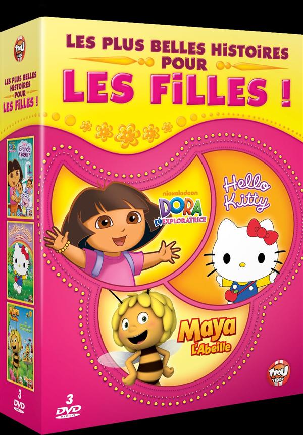 Les plus belles histoires pour les filles - Dora l'exploratrice + Hello Kitty + Maya l'abeille