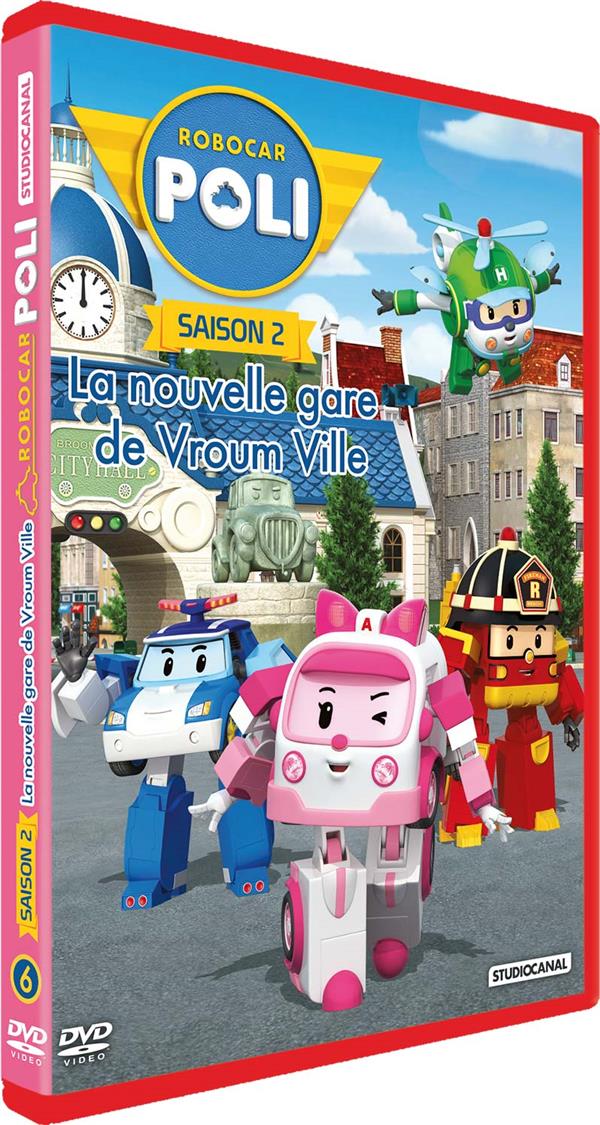 Robocar Poli - Saison 2 - 6 - La nouvelle gare de Vroum Ville