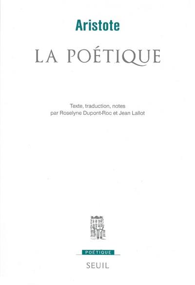 Aristote La Poétique