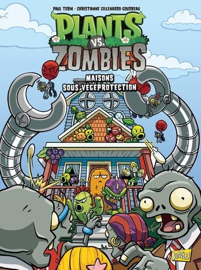 Plants vs zombies Tome 15 : maisons sous protection