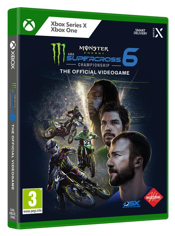 Monster Energy Supercross 6 : The Official Videogame Xbox Serie /X - vue 2