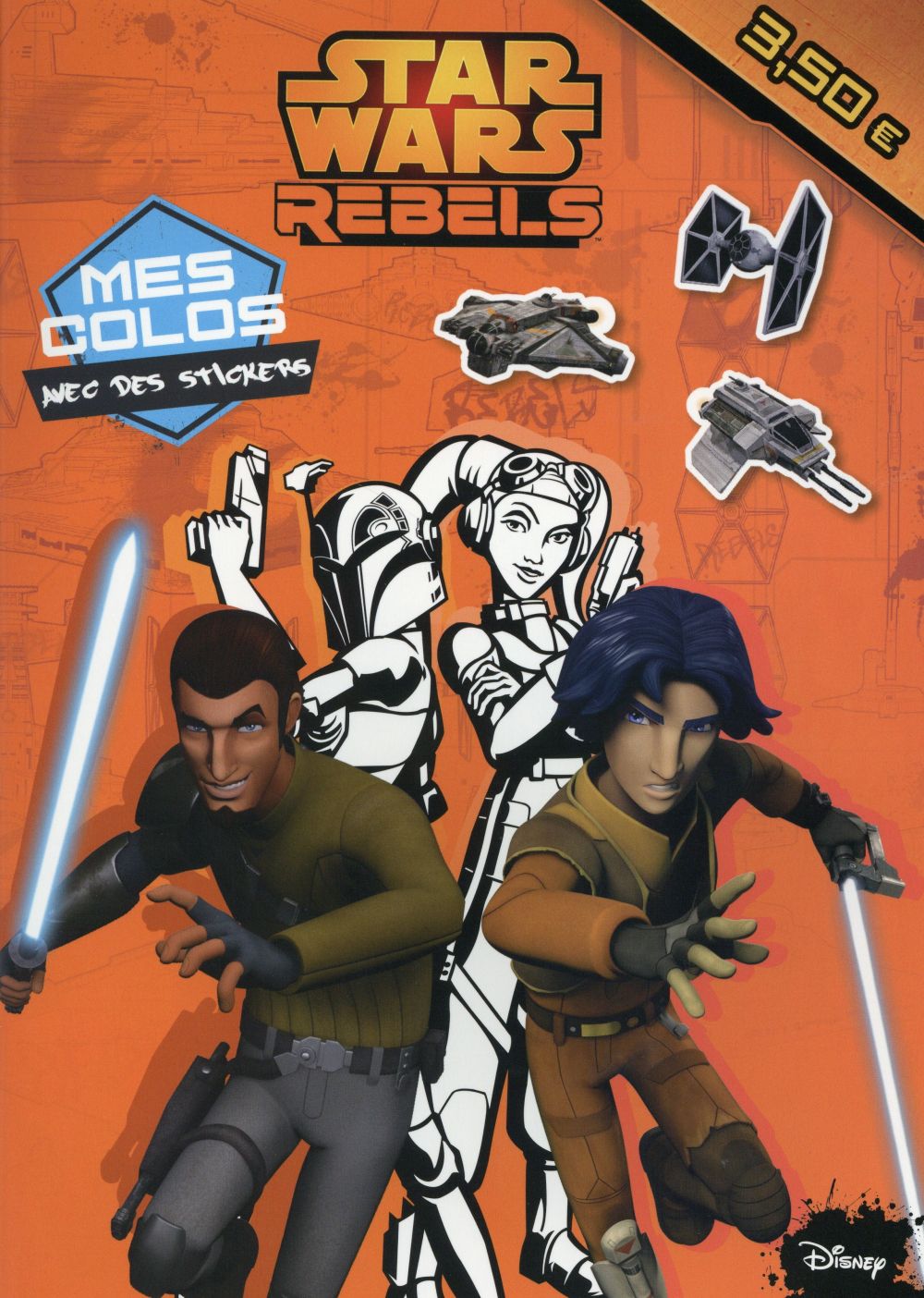 Star wars rebels - mes colos avec stickers