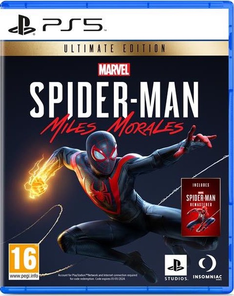 Sony Marvel' Spider Man : Miles Morales PS5 Jeu d'Action Ultimate Edition Version Physique avec CD En Français 1 joueur PEGI 16 Pour PlayStation 5 - vue 4