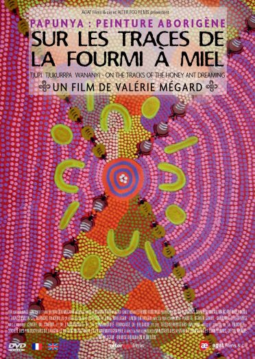 Sur les traces de la fourmi à miel (Papunya : Peintures aborigènes)