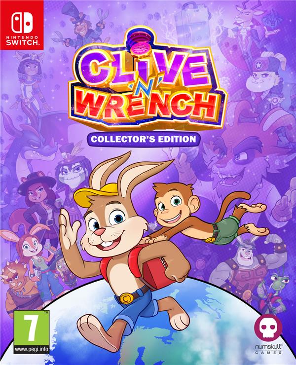 Clive 'n' Wrench Collector' Edition Nintendo SWITCH Neuf - vue 5