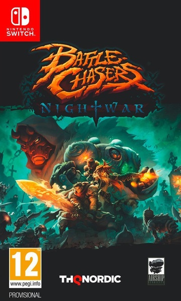 Battle Chasers: Nightwar Jeu Switch - vue 3