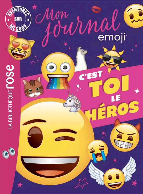 Emoji, mon journal : aventure sur mesure XXL