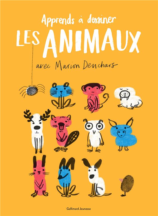 Un livre d'activités artistiques : Apprends à dessiner les animaux avec Marion Deuchars