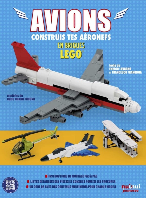 Avions - construisez tes aéronefs en briques lego