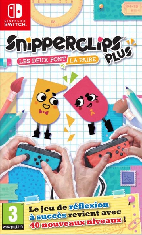 Snipperclips Plus : Les Deux Font La Paire Switch - vue 4
