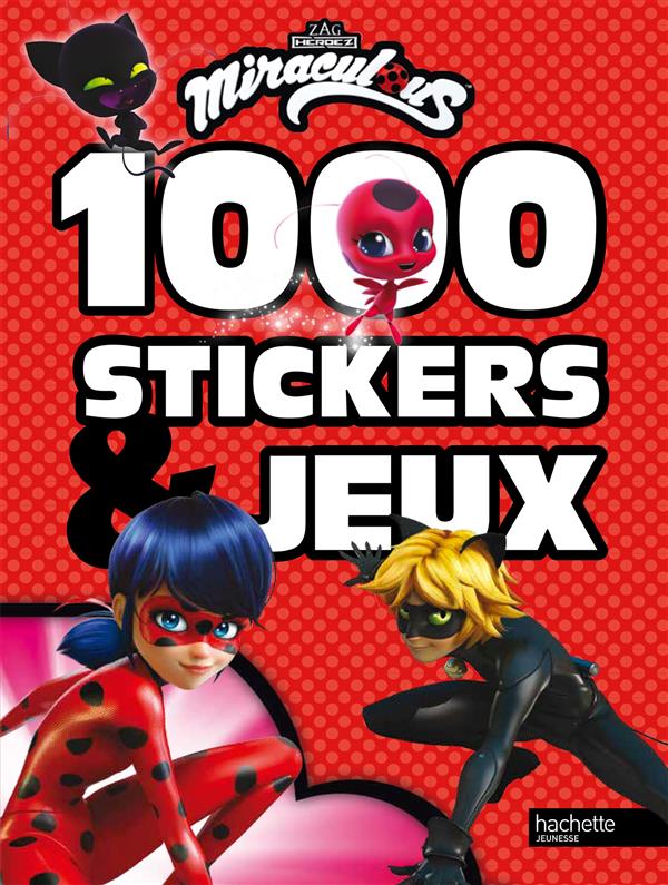 Miraculous - 1000 stickers et jeux