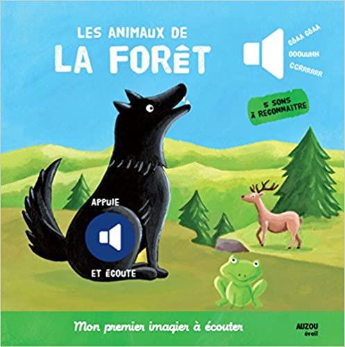 Mon premier imagier à toucher : les animaux de la forêt