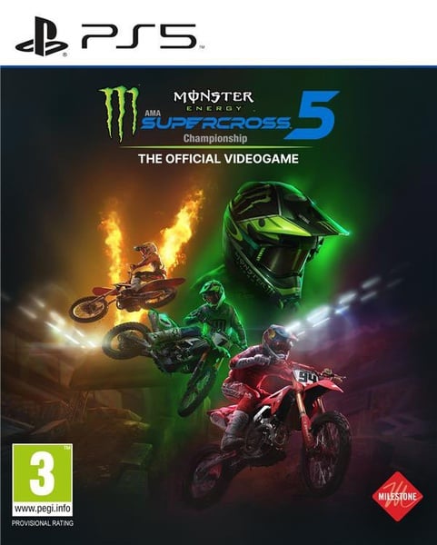 Monster Energy Supercross 5 : The Official Videogame Ps5 - vue 2