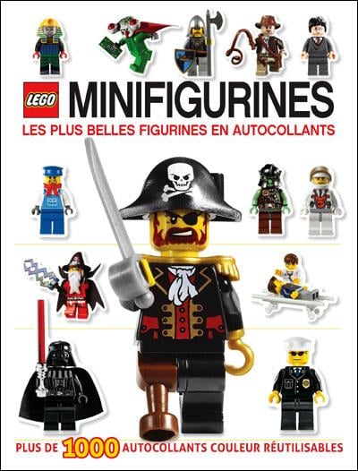 Lego - minifigurines - les plus belles figurines en autocollants