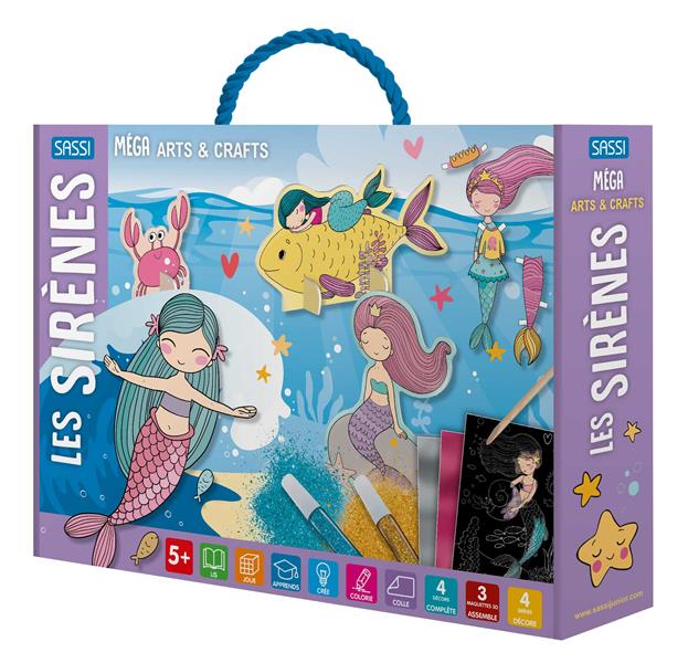 Méga box arts & crafts : Les sirènes