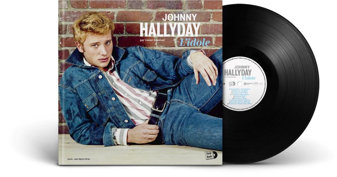 Vinylbook - Johnny Hallyday : L'idole