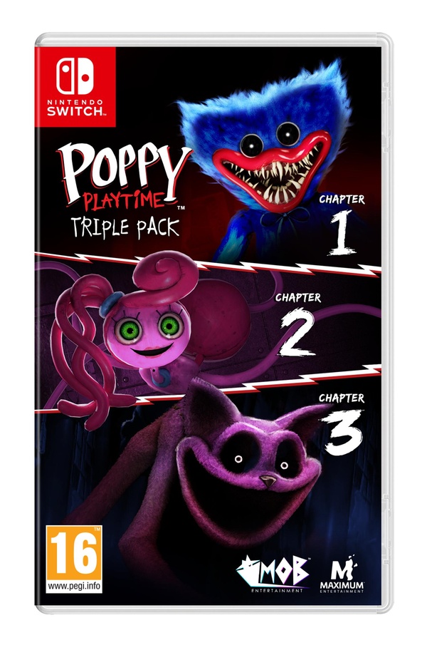 Poppy Playtime Triple Pack Nintendo Jeu Nintendo Switch - vue 6