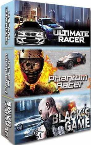 Voiture - Coffret 3 films : Ultimate Racer + Phantom Racer + Black's Game