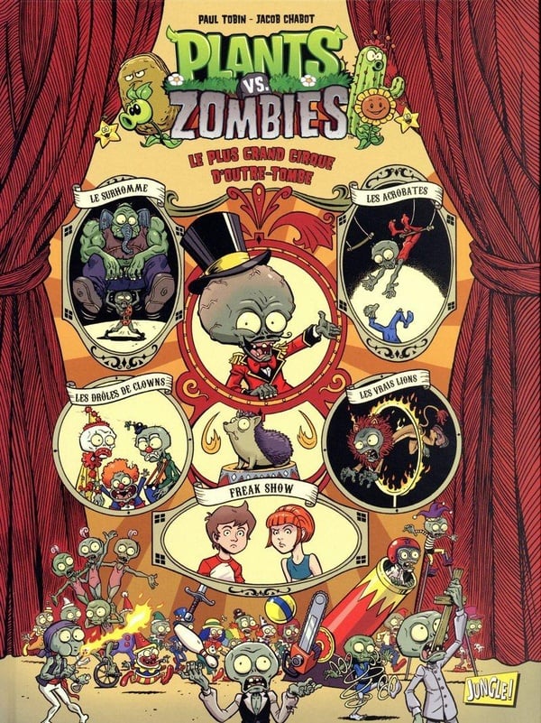 Plants vs zombies Tome 9 : le plus grand cirque d'outre-tombe