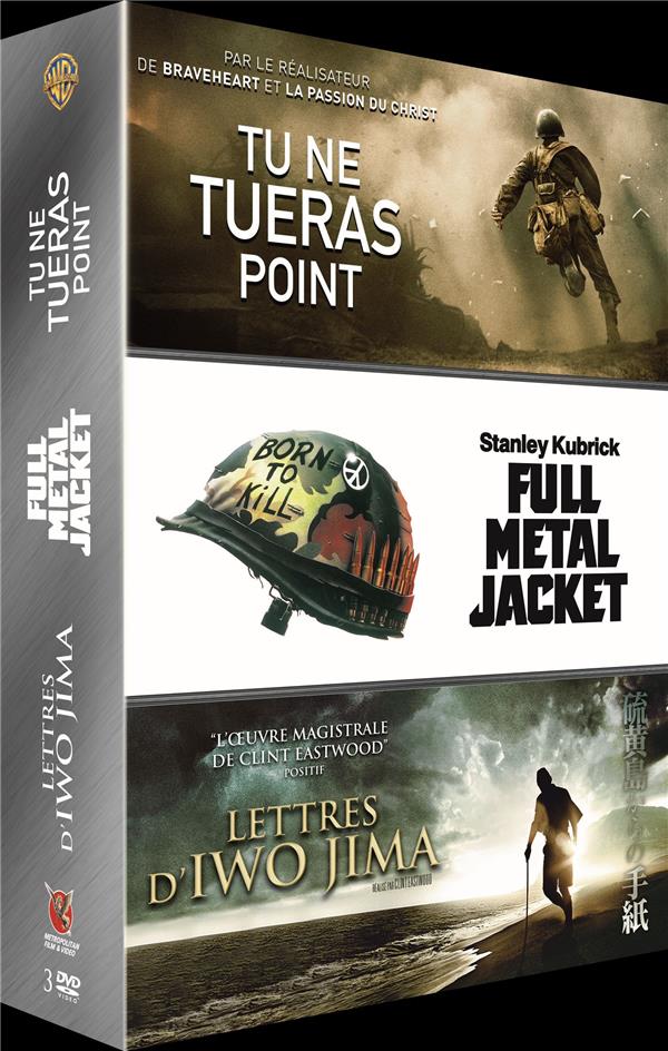 Tu ne tueras point + Lettres d'Iwo Jima + Full Metal Jacket