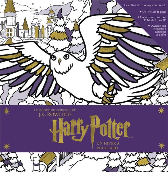 Harry Potter : un hiver à Poudlard - le monde des sorciers de J.K. Rowling - coffret