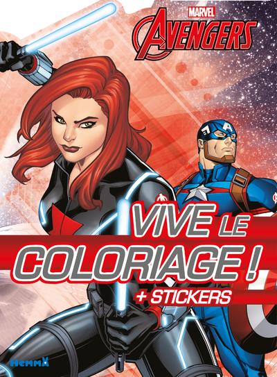 Vive le coloriage ! - avengers - black widow