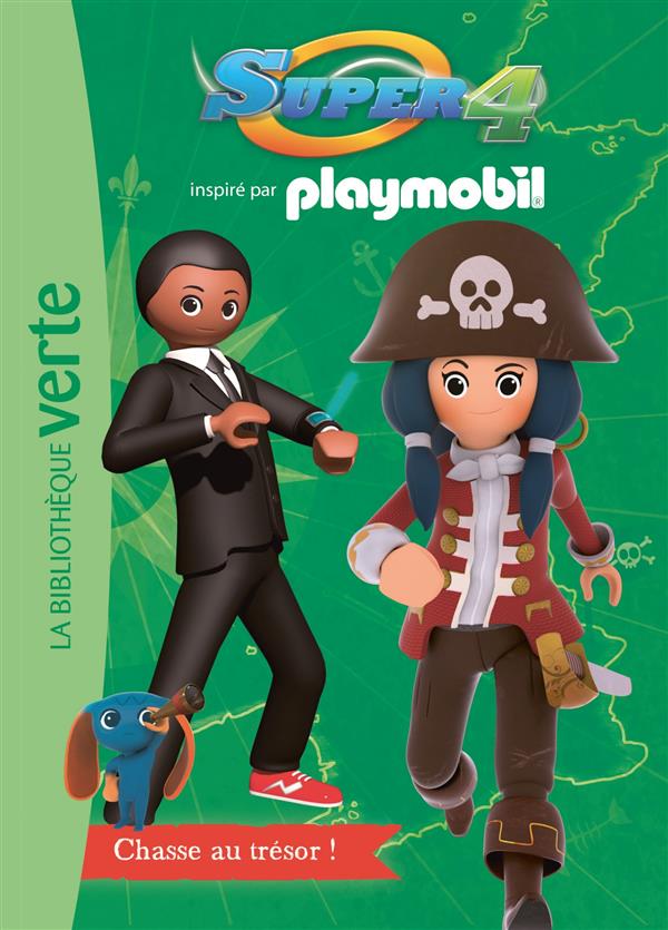 Playmobil Super 4 Tome 10 : chasse au trésor !