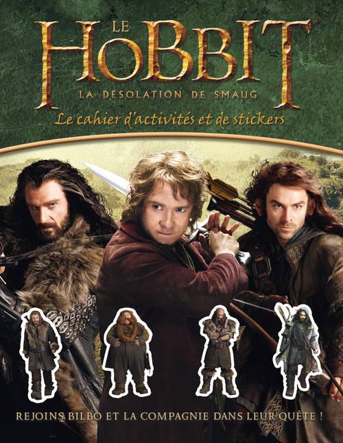 Le hobbit - la désolation de smaug - le chaier d'activités et de stickers