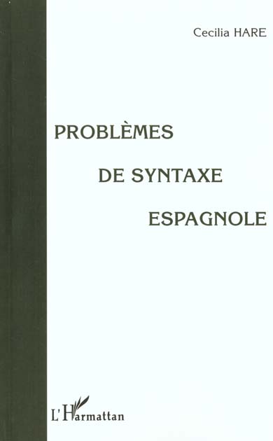 Hare Cecilia Problèmes De Syntaxe Espagnole