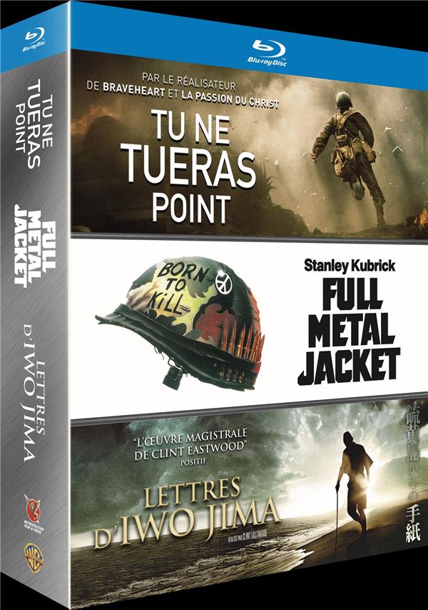 Tu ne tueras point + Lettres d'Iwo Jima + Full Metal Jacket