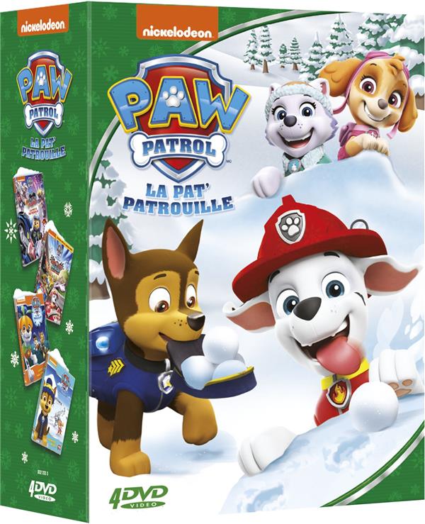 Paw Patrol, La Pat' Patrouille - Coffret 4 DVD