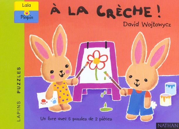 Lala et pinpin - a la creche !