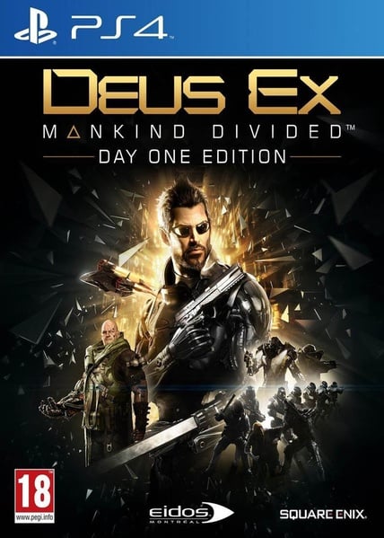 Deus Ex Mankind Divided Day One Edition Jeu PS4 - vue 5