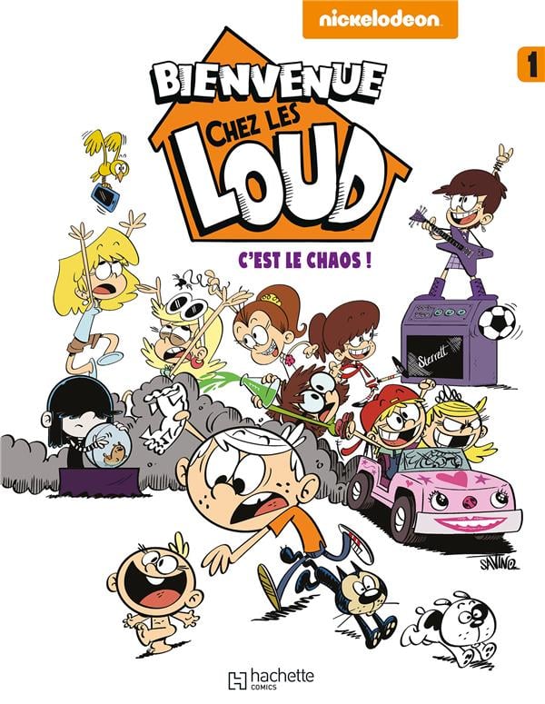 Bienvenue chez les Loud Tome 1 : c'est le chaos !