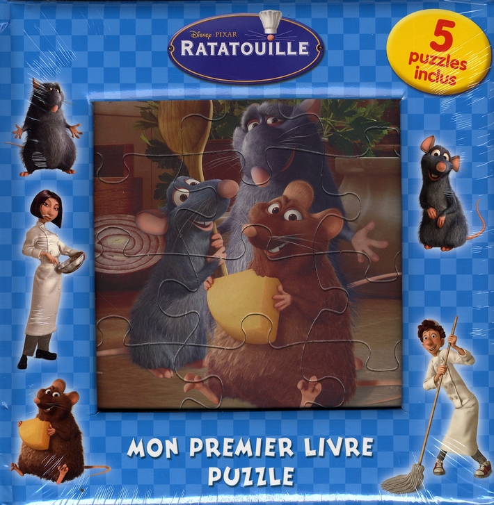 Mon premier livre puzzle : Ratatouille