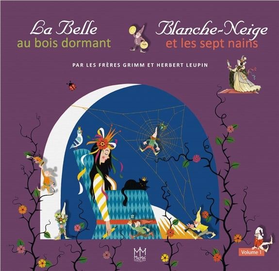 La belle au bois dormant - blanche neige et les sept nains