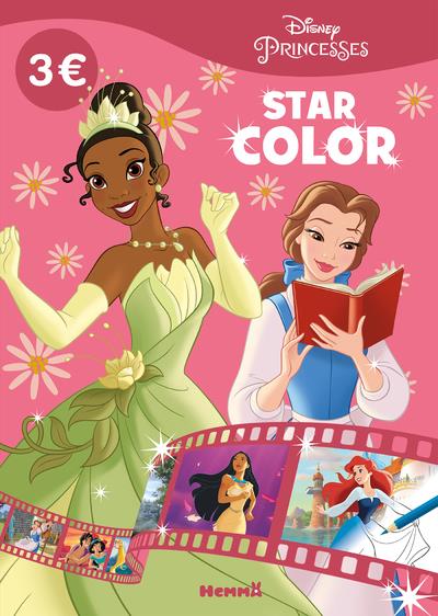 Star color - disney princesses - tiana et belle