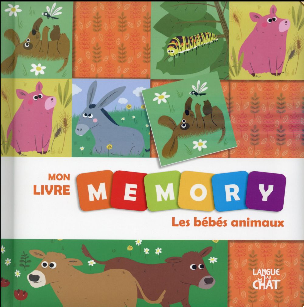 Mon livre memory  - les bébés animaux