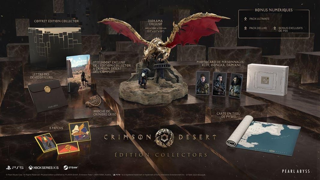 Crimson Desert Edition Collector PS5 - vue 2