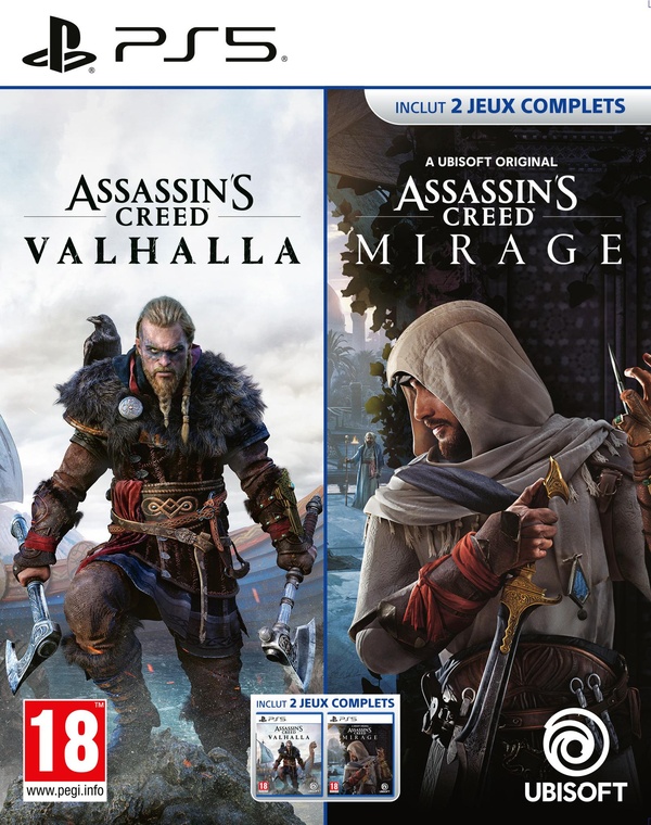 Compilation Assassin's Creed Valhalla + Assassin's Creed Mirage