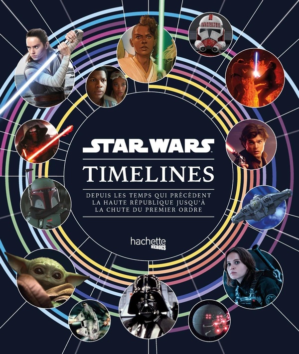 Star Wars : timelines : depuis les temps qui précèdent la Haute République jusqu'à la chute du Premier Ordre