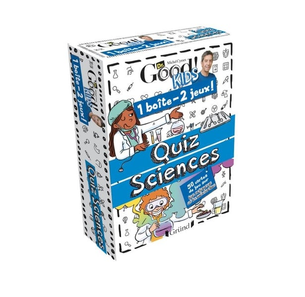 Dr good ! kids : 1 boite, 2 jeux, quiz sciences