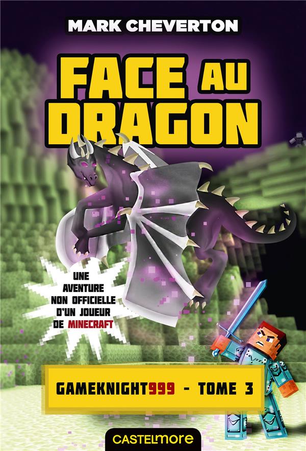 Minecraft - les aventures de Gameknight999 Tome 3 : face au dragon