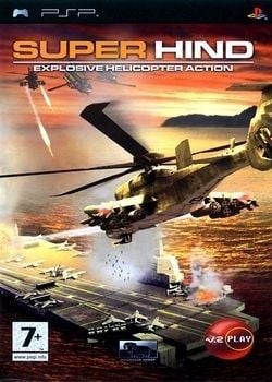 Super Hind Explosive Helicoptere Action Psp - vue 2