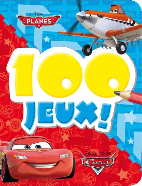 Cars et planes - carnet de jeux - 100 jeux