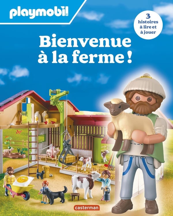 Playmobil : Bienvenue à la ferme ! 3 histoires à lire et à jouer