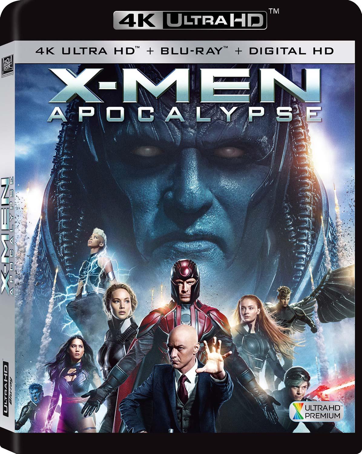 X-Men : Apocalypse [4K Ultra-HD + Blu-ray + Digital HD]